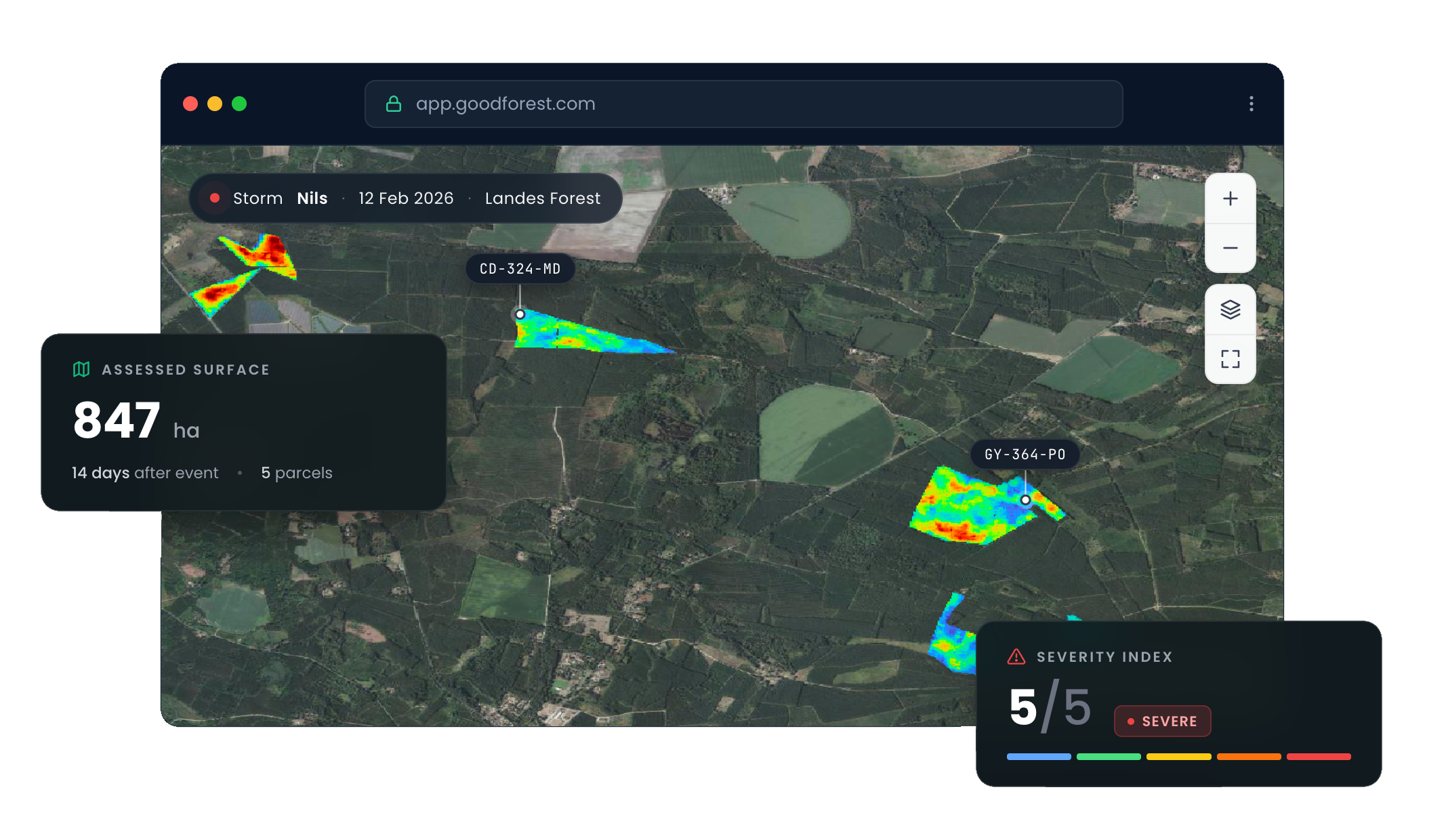 Goodforest damage assessment platform